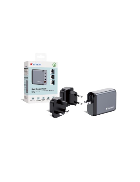 GNC-100 Universal Negro, Gris Corriente alterna Carga rápida Interior