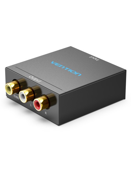 Convertidor HDMI a RCA AEEB0/ HDMI Hembra - RCA Hembra - MiniUSB Hembra