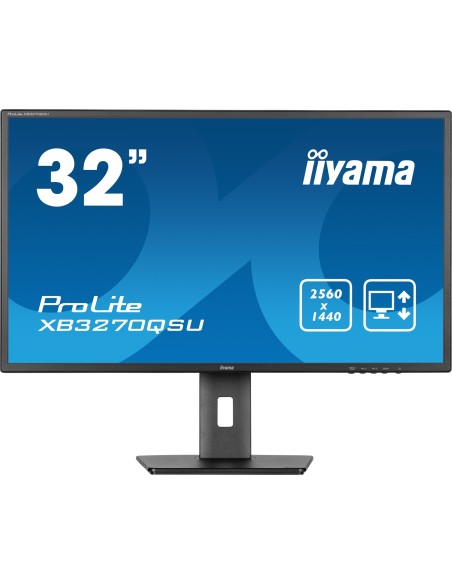 ProLite XB3270QSU-B1 pantalla para PC 81,3 cm (32") 2560 x 1440 Pixeles Wide Quad HD LED Negro