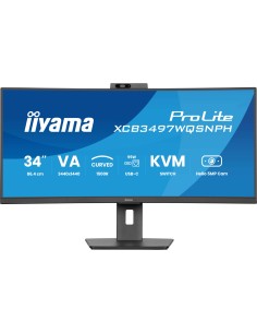 ProLite XCB3497WQSNPH-B1 pantalla para PC 86,4 cm (34") 3440 x 1440 Pixeles Negro