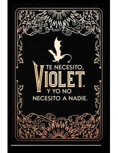 Diario oficial de Alas de sangre Te necesito Violet
