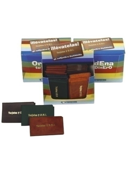 FUNDA CARNET IBERP.PVC TARJ.+NIF P/40