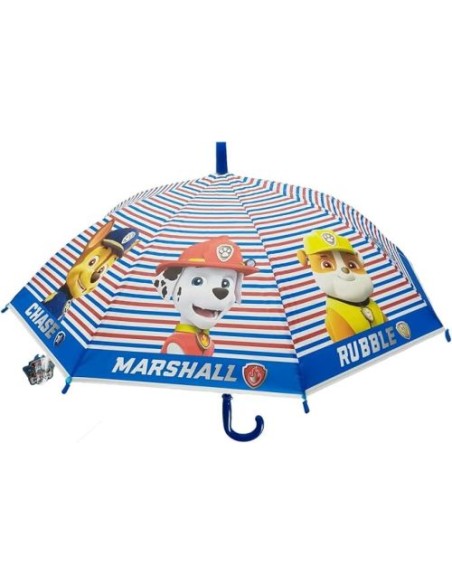 PARAGUAS AUTOMATICO CUPULA 485 cm PAW PATROL PUPS RULE 485xcm