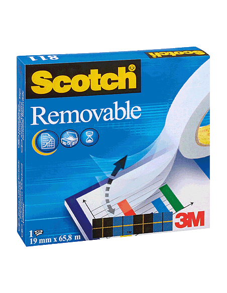 SCO CTA.INV.ADH.QUI/PO 19MMX33M 811/1933