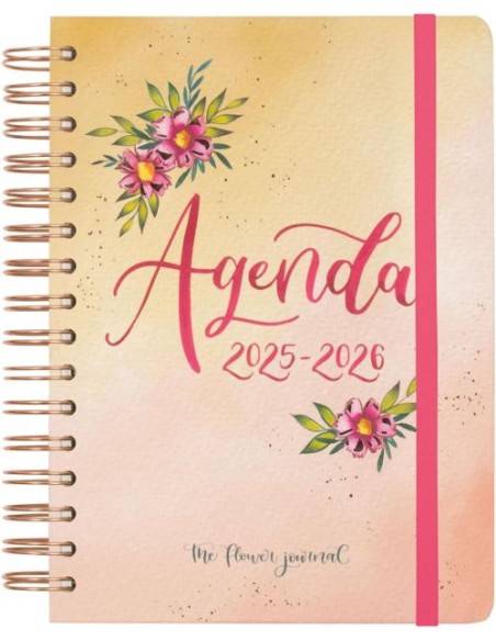 AGENDA ESCOLAR 25 26 GLOWER JOURNEY ROSA E10 DP