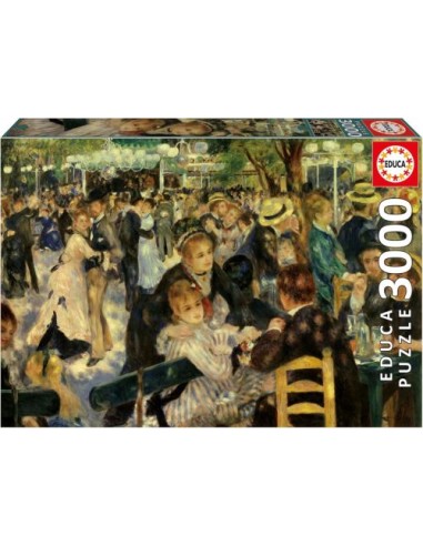 PUZZLES 3000 PIEZAS BAILE MOULIN GALETTE