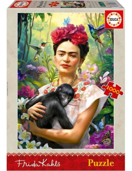 PUZZLE 1000 PIEZAS FRIDA KAHLO JARDIN