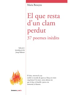 El que resta d un clam perdut 37 poemes inedits
