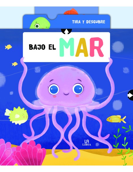 BAJO EL MAR TIRA Y DESCUBRE CON SOLAPAS EXTRAIBLES