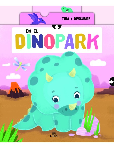EN EL DINOPARK TIRA Y DESCUBRE CON SOLAPAS EXTRAIBLES