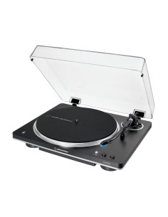 AT-LP70XBT Tocadiscos de tracción por correa Negro, Plata Totalmente automático