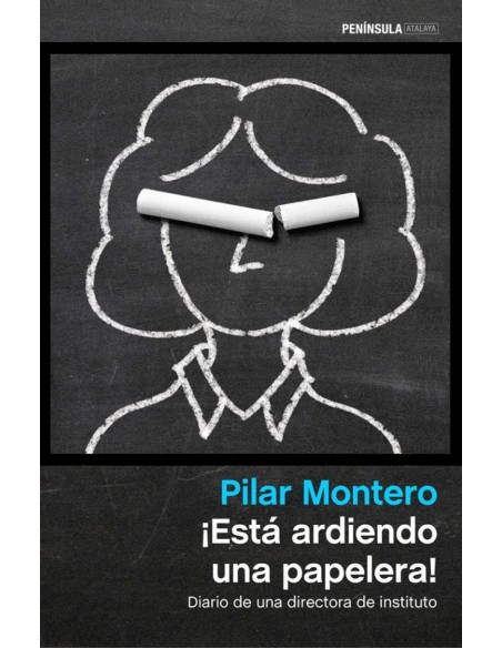 Esta ardiendo una papelera