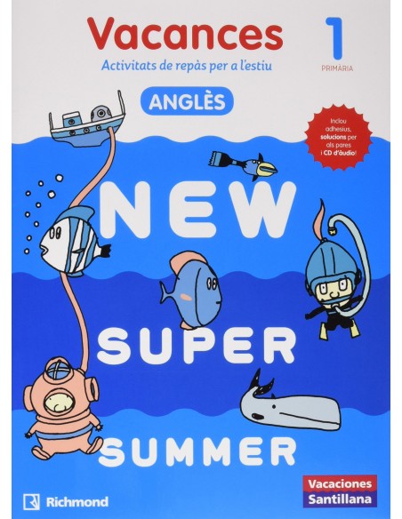 new super summer 1 catalan bookcd