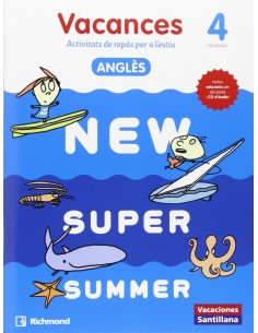 new super summer 4 catalan bookcd