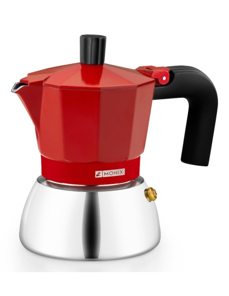 M863103 cafetera manual Cafetera italiana 0,195 L Rojo