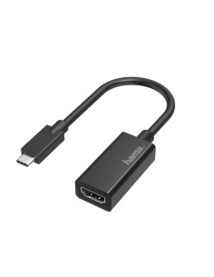 00200315 adaptador de cable de vídeo USB Tipo C HDMI Negro
