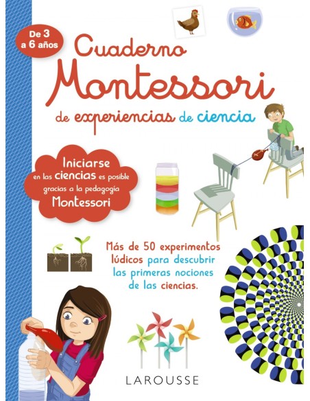 Cuaderno Montessori de experiencias de ciencia