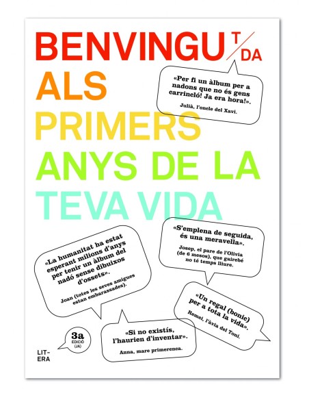 Benvingut da als primers anys de la teva vida