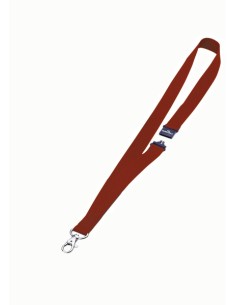 Pack 1 Unid. Cinta para portanombres de 20 mm de anchura con cierre de seguridad 813703 (Rojo)