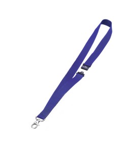 Pack 1 Unid. Cinta para portanombres de 20 mm de anchura con cierre de seguridad 813707 (Azul)