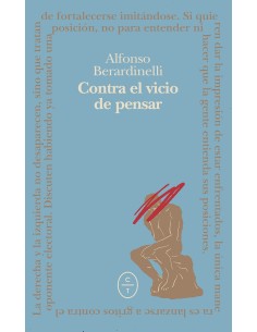 Contra el vicio de pensar