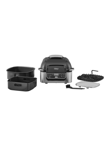 AG301 Sencillo 5,7 L Independiente 1750 W Freidora de aire caliente Negro