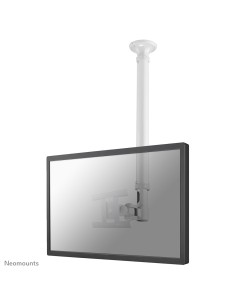FPMA-C100WHITE Soporte de techo para monitor/TV 10-30" - alt. 79-129 cm