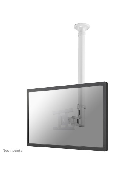 FPMA-C100WHITE Soporte de techo para monitor/TV 10-30" - alt. 79-129 cm