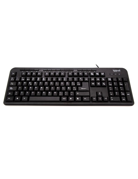 CK-BASIC-120T teclado Universal USB QWERTY Español Negro CK-BASIC-120T teclado Universal USB QWERTY Español Negro