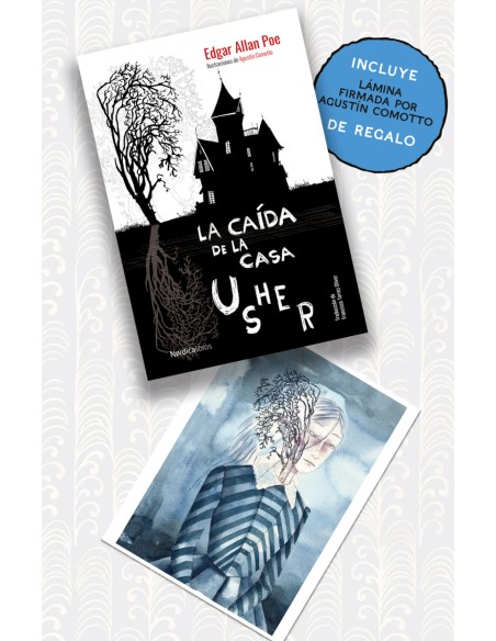 Pack La caida de la casa Usher con ilustracion