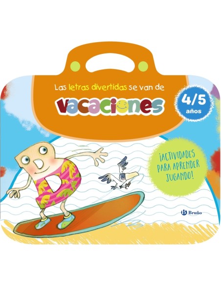 Las letras divertidas se van de vacaciones 4 5 anos