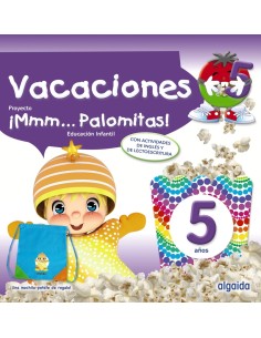 Mmm Palomitas 5 anos Cuaderno de vacaciones