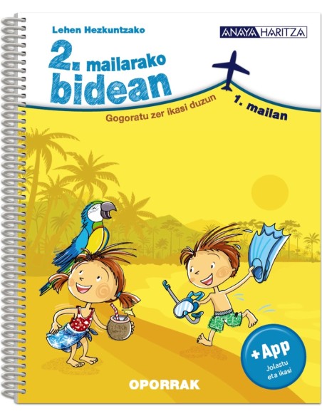 2 mailarako BIDEAN