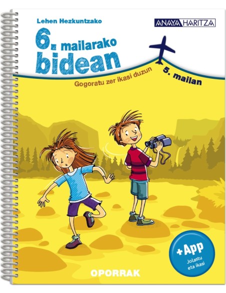 6 mailarako BIDEAN
