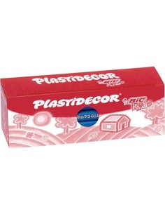 BIC CAJA 25 PLASTID 29 AZUL CLARO 816981