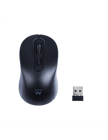 Ratón óptico inalámbrico 800-1200-1600dpi y clics silenciosos Ratón óptico inalámbrico 800-1200-1600dpi y clics silenciosos