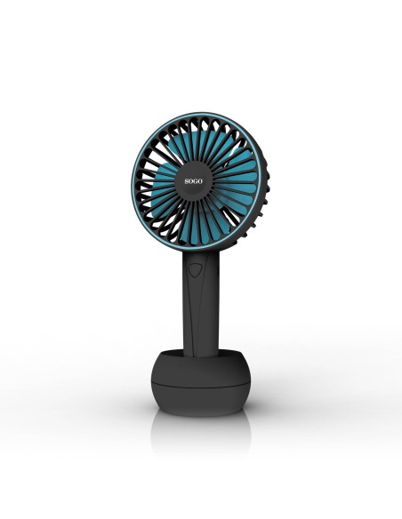 VEN-SS-21450 ventilador y nebulizador personal de mano Negro, Azul Ventilador de mano