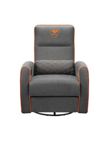 CGR-FDF-GRO Butaca para jugar Asiento acolchado Gris, Naranja
