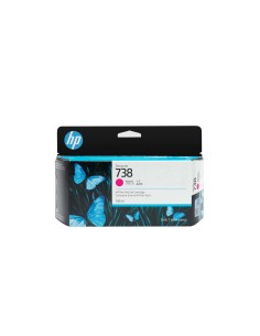 738 130-ml Magenta DesignJet Ink Cartridge cartucho de tinta 1 pieza(s) Original Rendimiento estándar