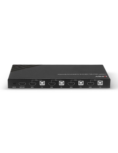 32810 interruptor KVM Negro