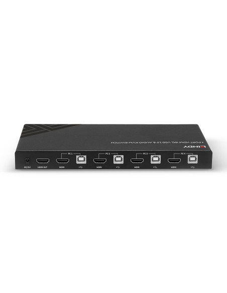 32810 interruptor KVM Negro