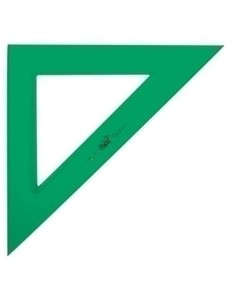 ESCUADRA SAFTA 30 CENTIMETROS VERDE