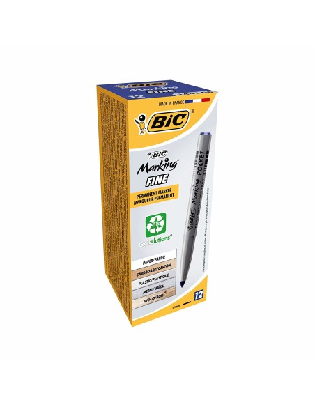 Marking Pocket 1445 marcador permanente Punta redonda Azul 1 pieza(s) 8209011