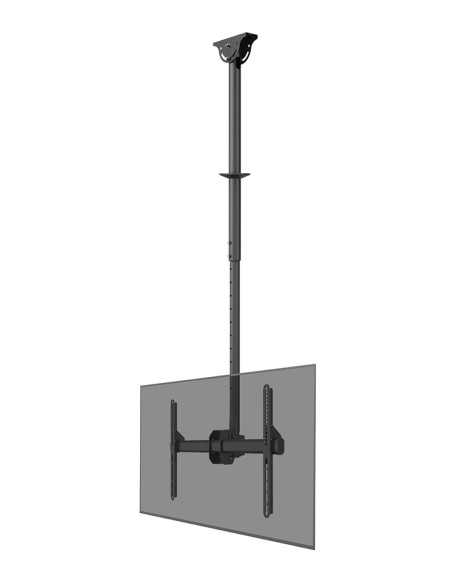 CL35-440BL16L Soporte de techo para monitor/TV 37-70" - alt. 106-156 cm