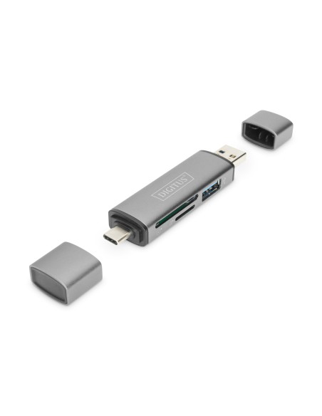 Dual Card Reader Hub USB-C / USB 3.0, OTG