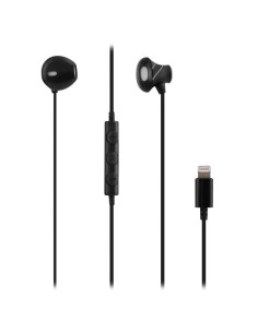 CURV Auriculares Alámbrico Dentro de oído Llamadas/Música Negro