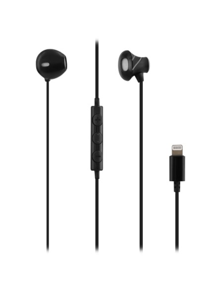 CURV Auriculares Alámbrico Dentro de oído Llamadas/Música Negro