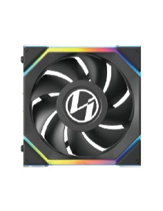 12SLLCD1W1B Carcasa del ordenador Ventilador 12 cm Negro 1 pieza(s)