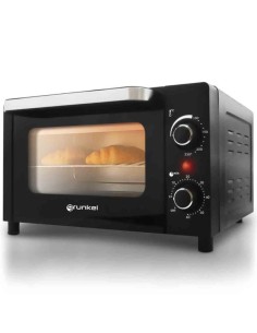 HR-10MINI horno tostador 10 L 1600 W Negro