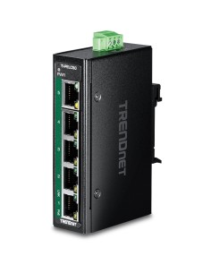 TI-PELC50 switch No administrado Fast Ethernet (10/100) Energía sobre Ethernet (PoE) Negro